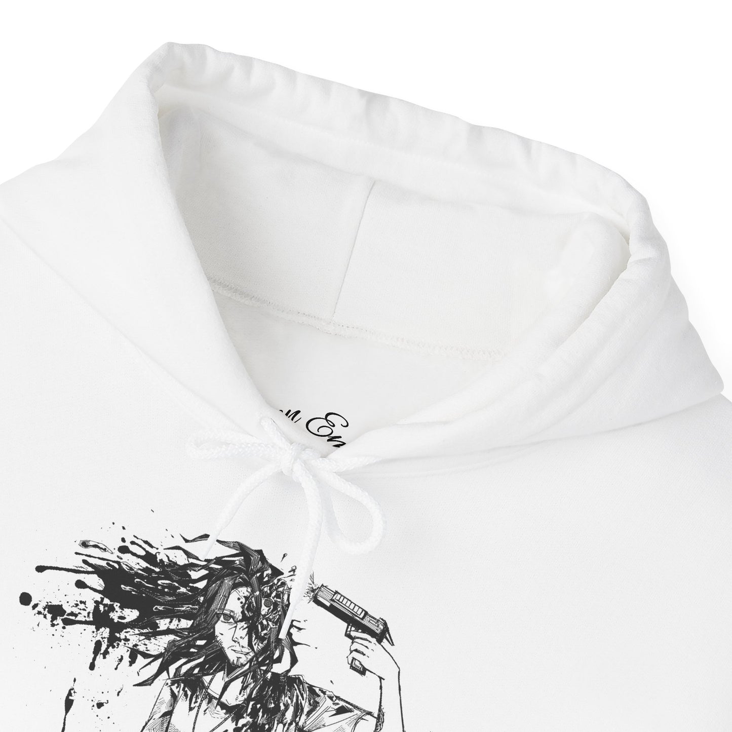 "MERCY" Unisex  White Hoodie