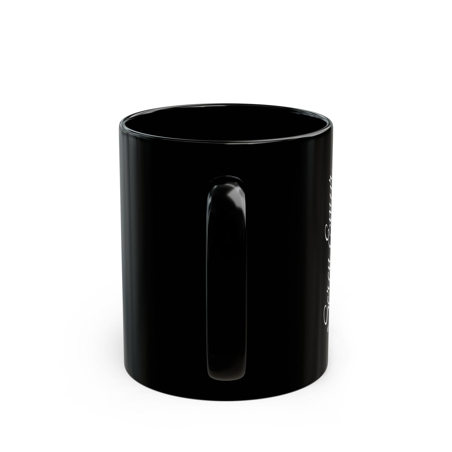 Seren Emyr Black Mug