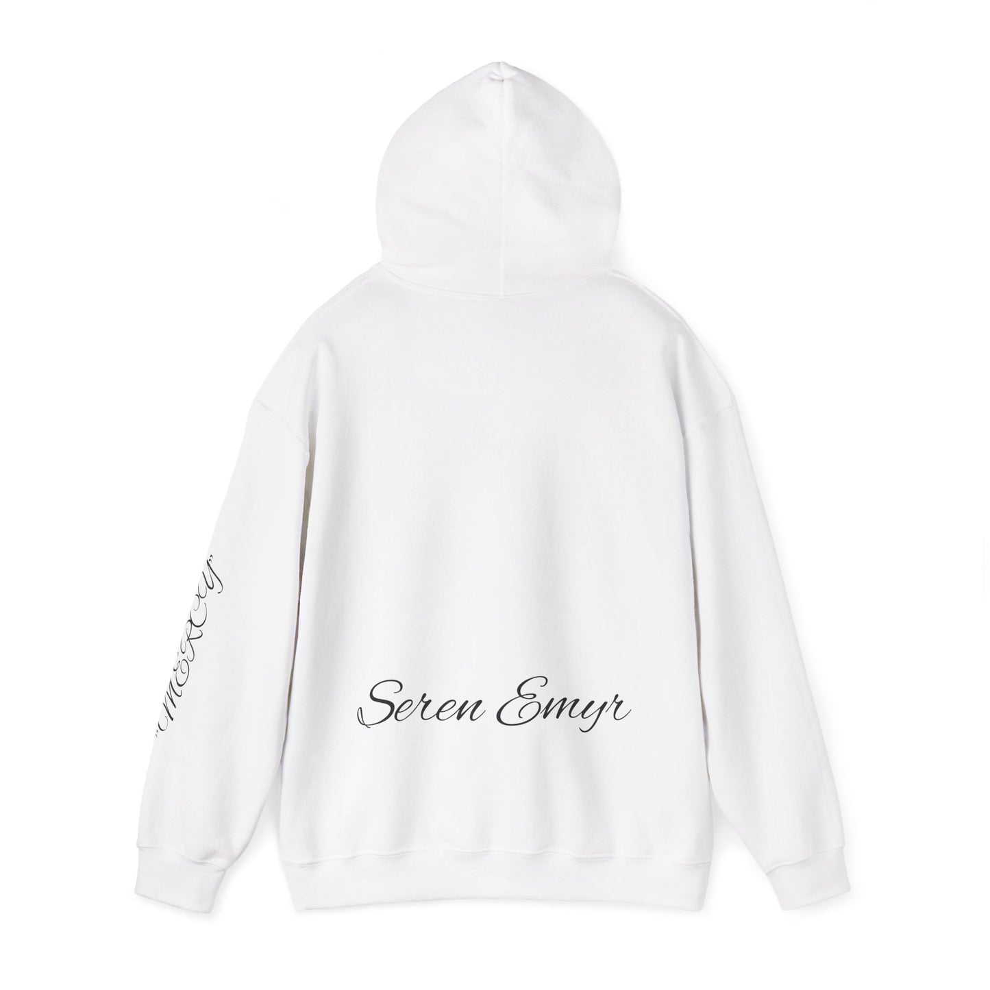 "MERCY" Unisex  White Hoodie