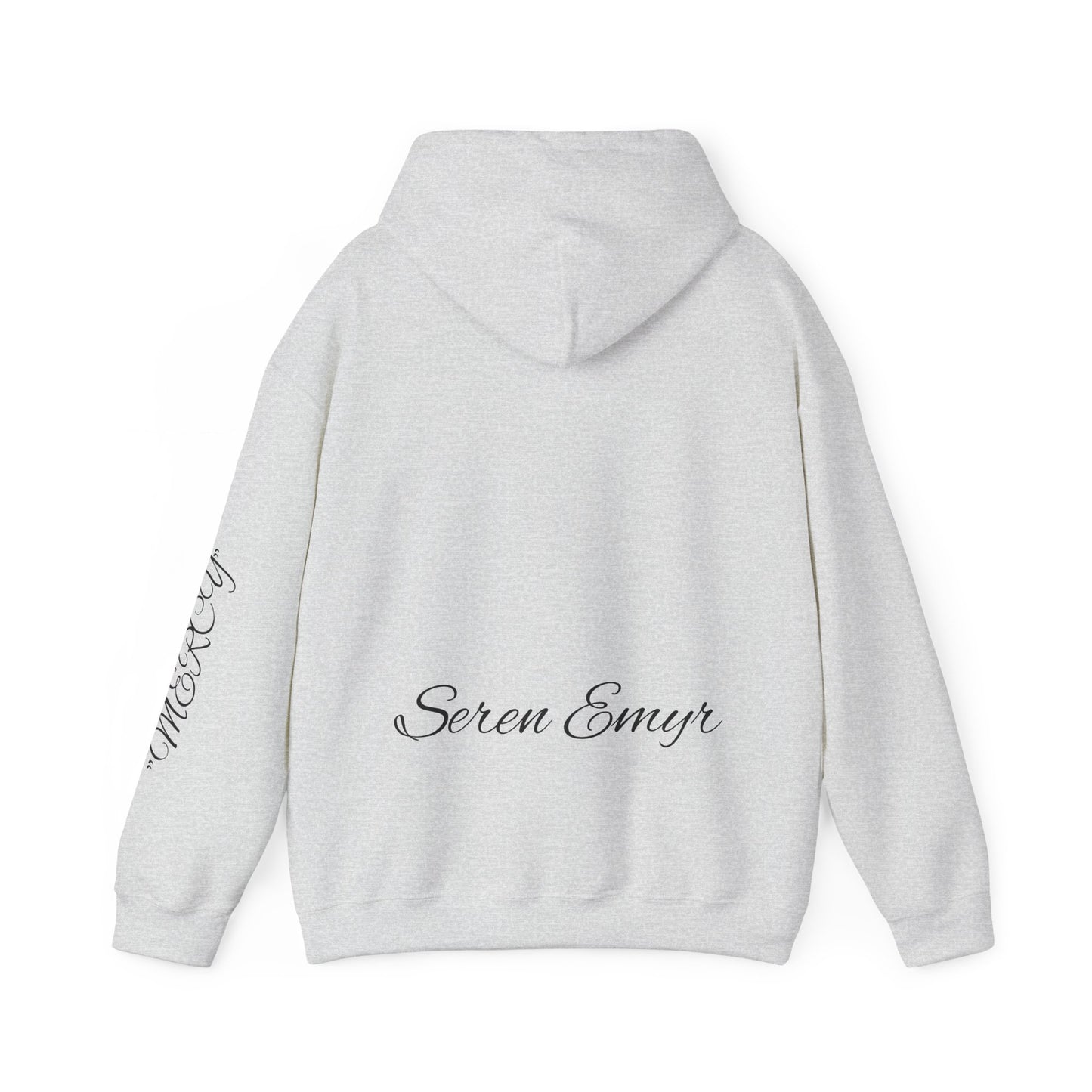 "MERCY" Unisex  White Hoodie