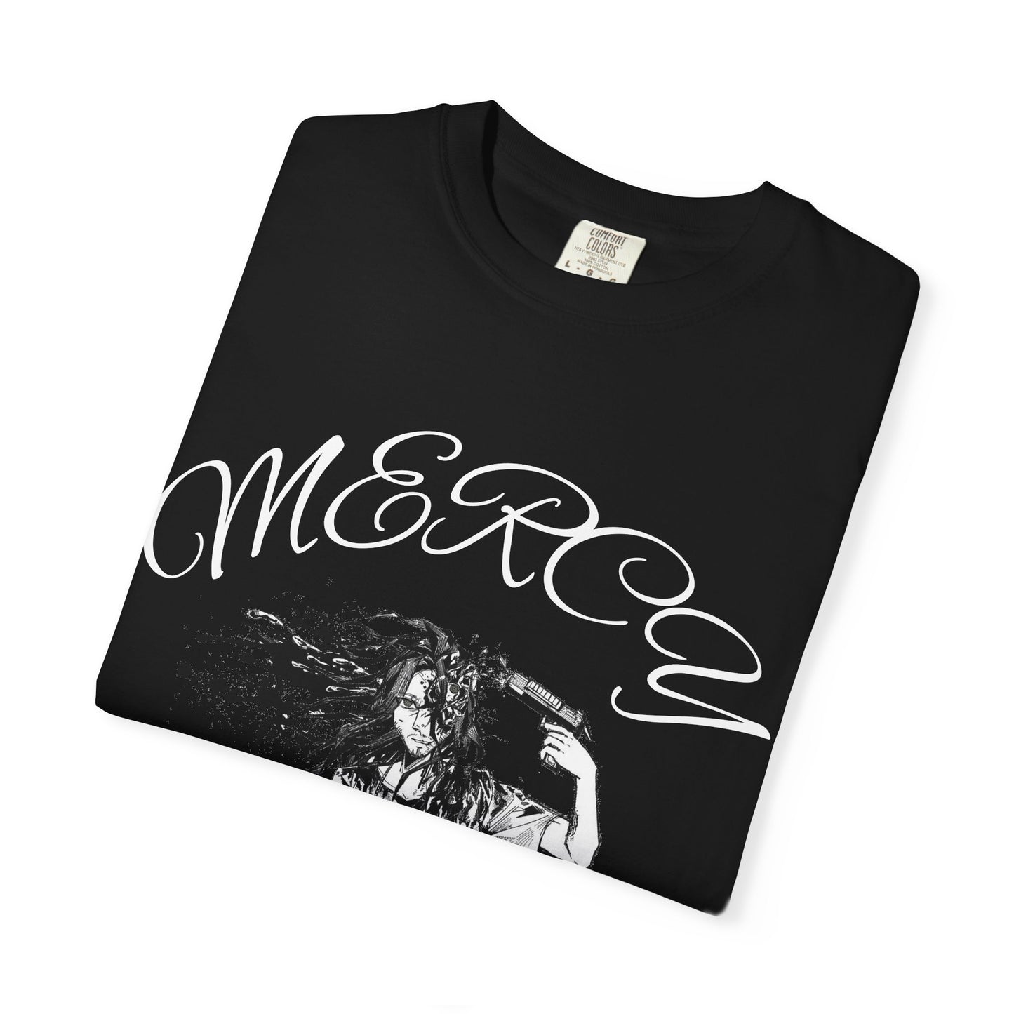 Seren Emyr "MERCY" Black Tee