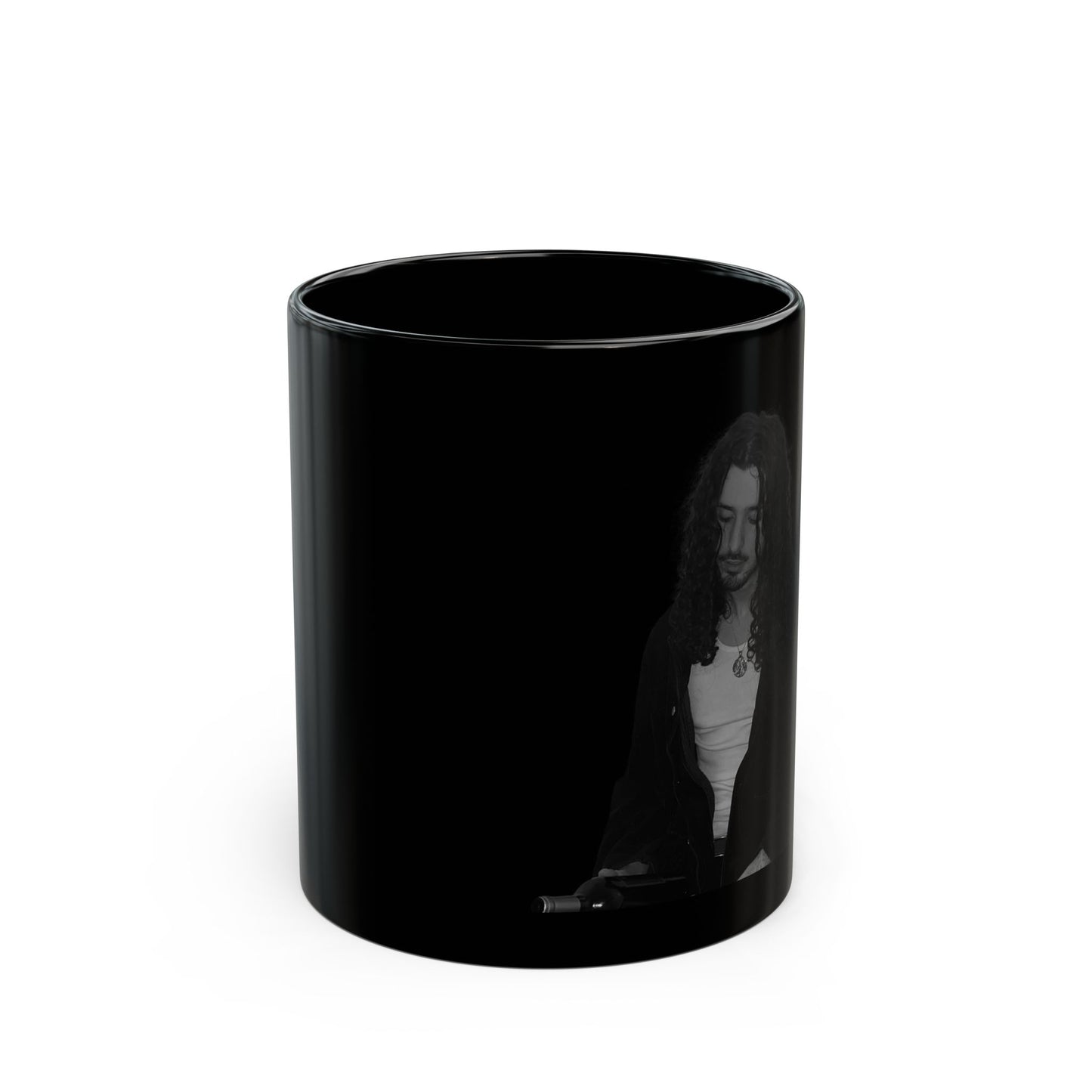 Seren Emyr Black Mug