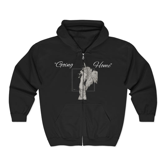 Seren Emyr "Going Home" Unisex Full Zip Hooded Sweatshirt