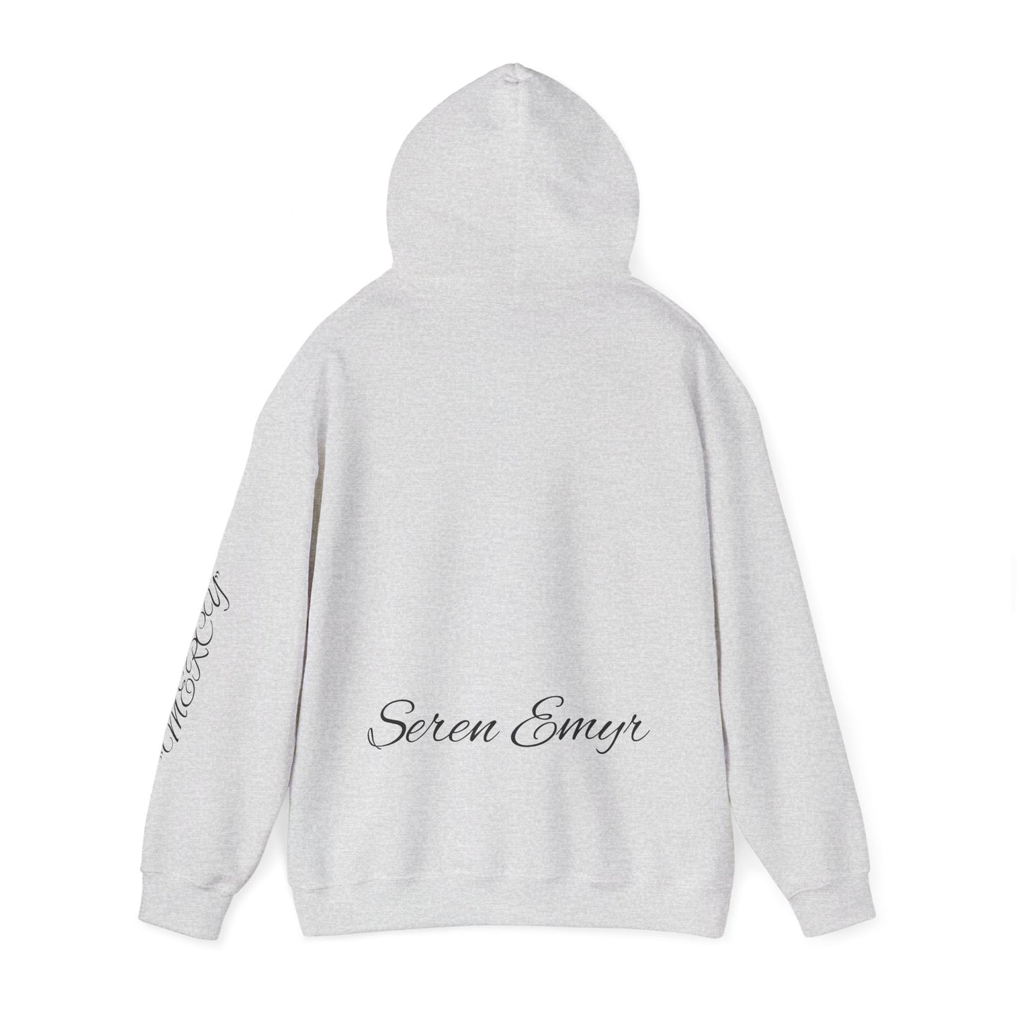 "MERCY" Unisex  White Hoodie