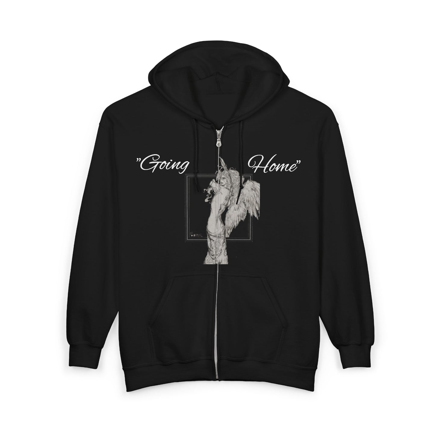 Seren Emyr "Going Home" Unisex Full Zip Hooded Sweatshirt