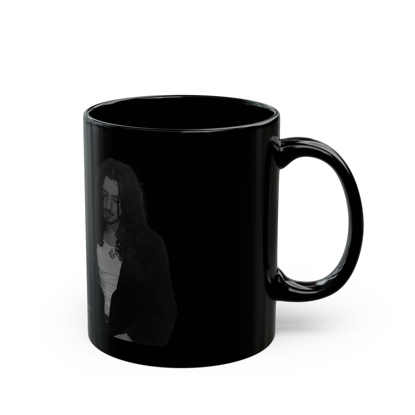 Seren Emyr Black Mug