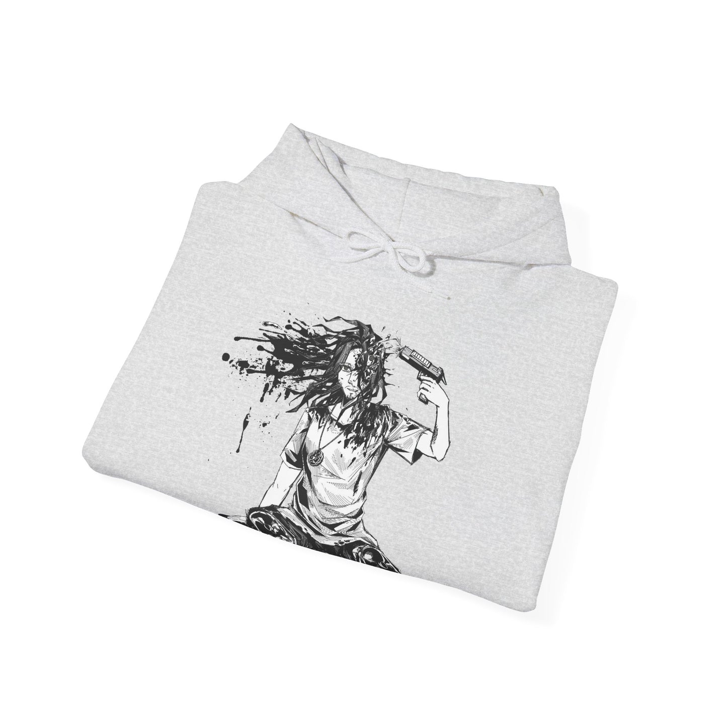 "MERCY" Unisex  White Hoodie